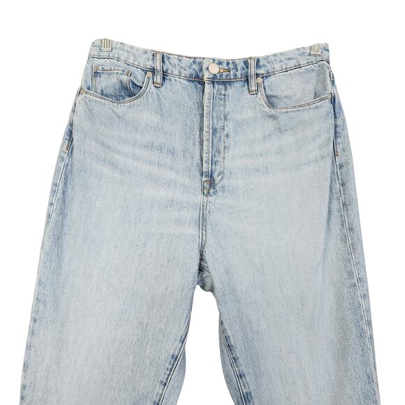 Blank NYC Womens The Cooper Long Slim Straight Ankle Slit Jean Size 29 High Rise - Picture 3 of 14